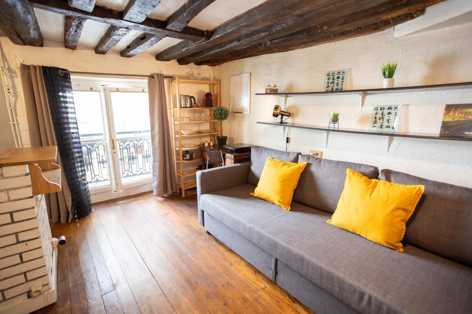 Studio Cosy Romantique En Plein Coeur De Paris Apartamento Exterior foto