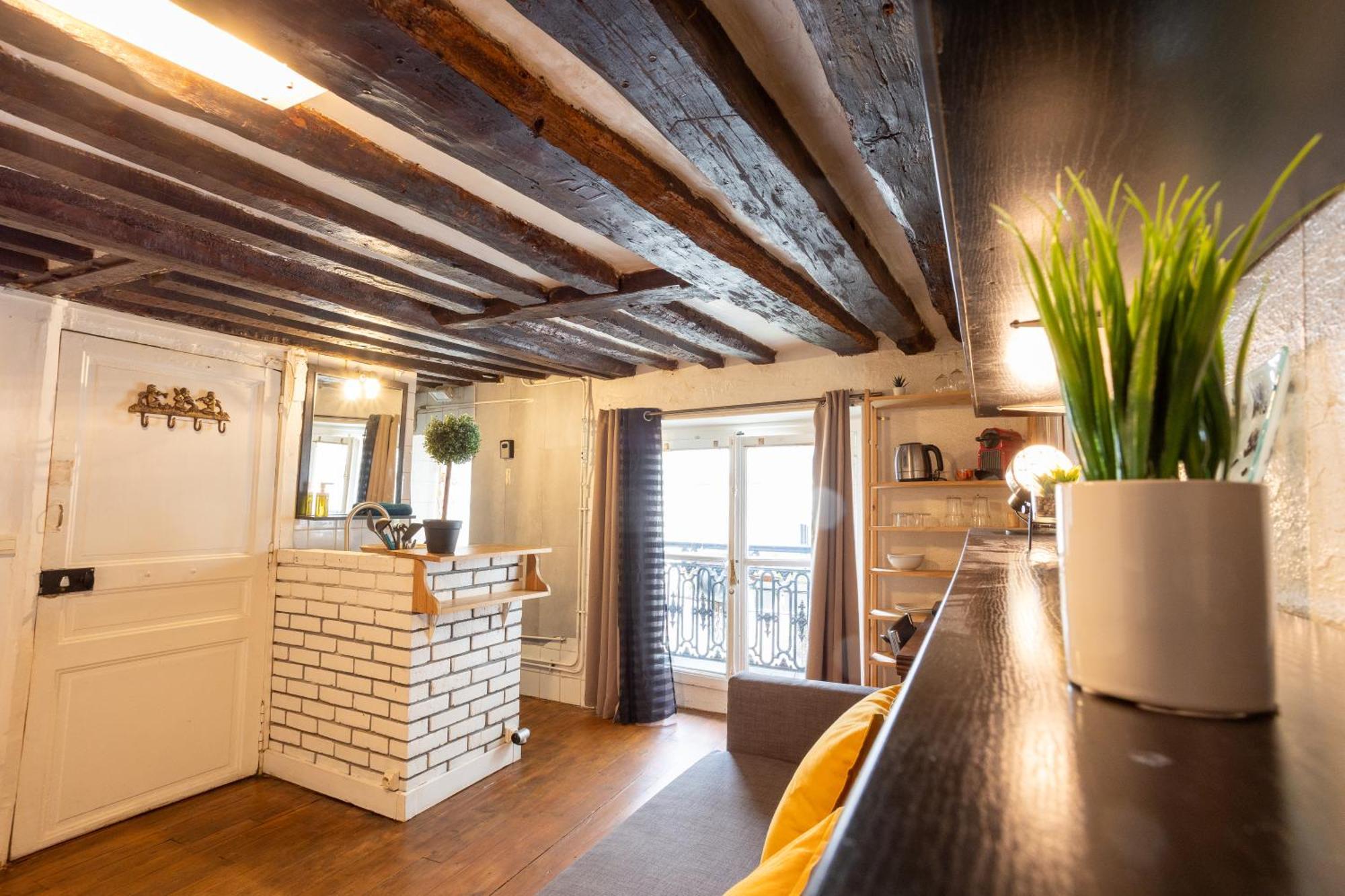 Studio Cosy Romantique En Plein Coeur De Paris Apartamento Exterior foto