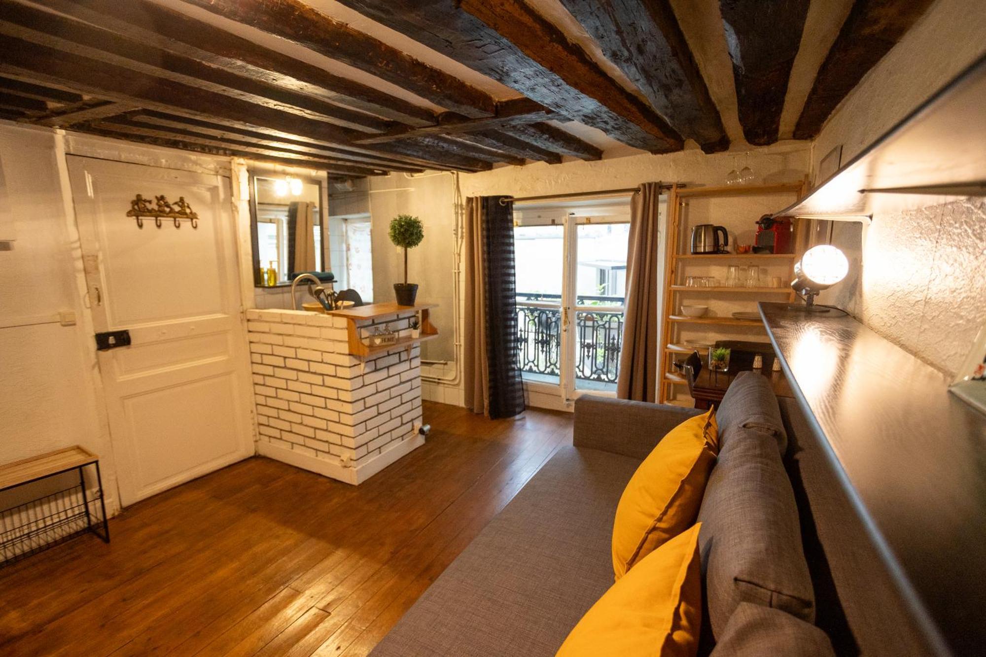 Studio Cosy Romantique En Plein Coeur De Paris Apartamento Exterior foto