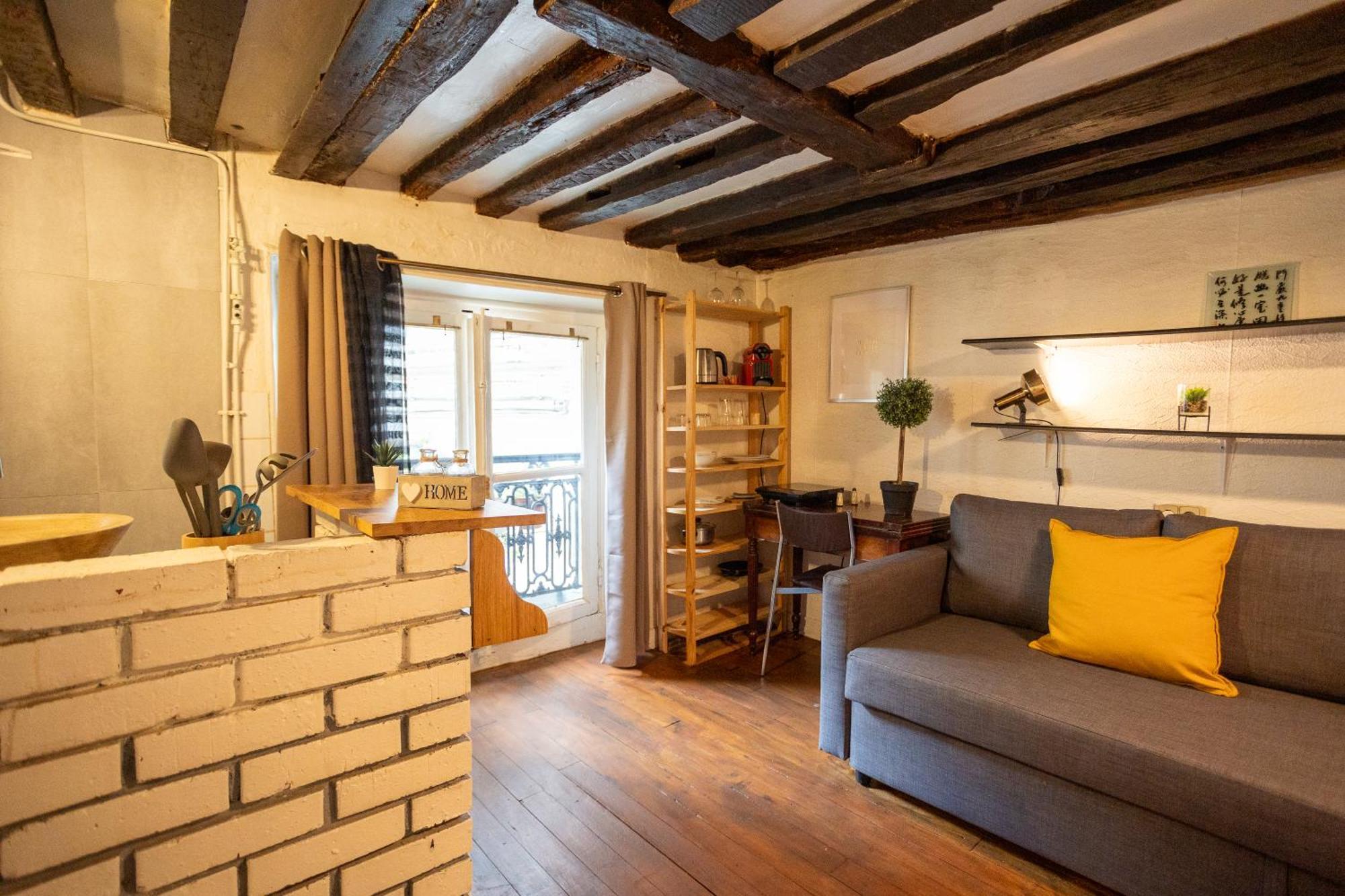 Studio Cosy Romantique En Plein Coeur De Paris Apartamento Exterior foto